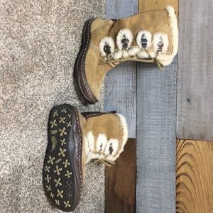 North Face Waterproof Leather Boots